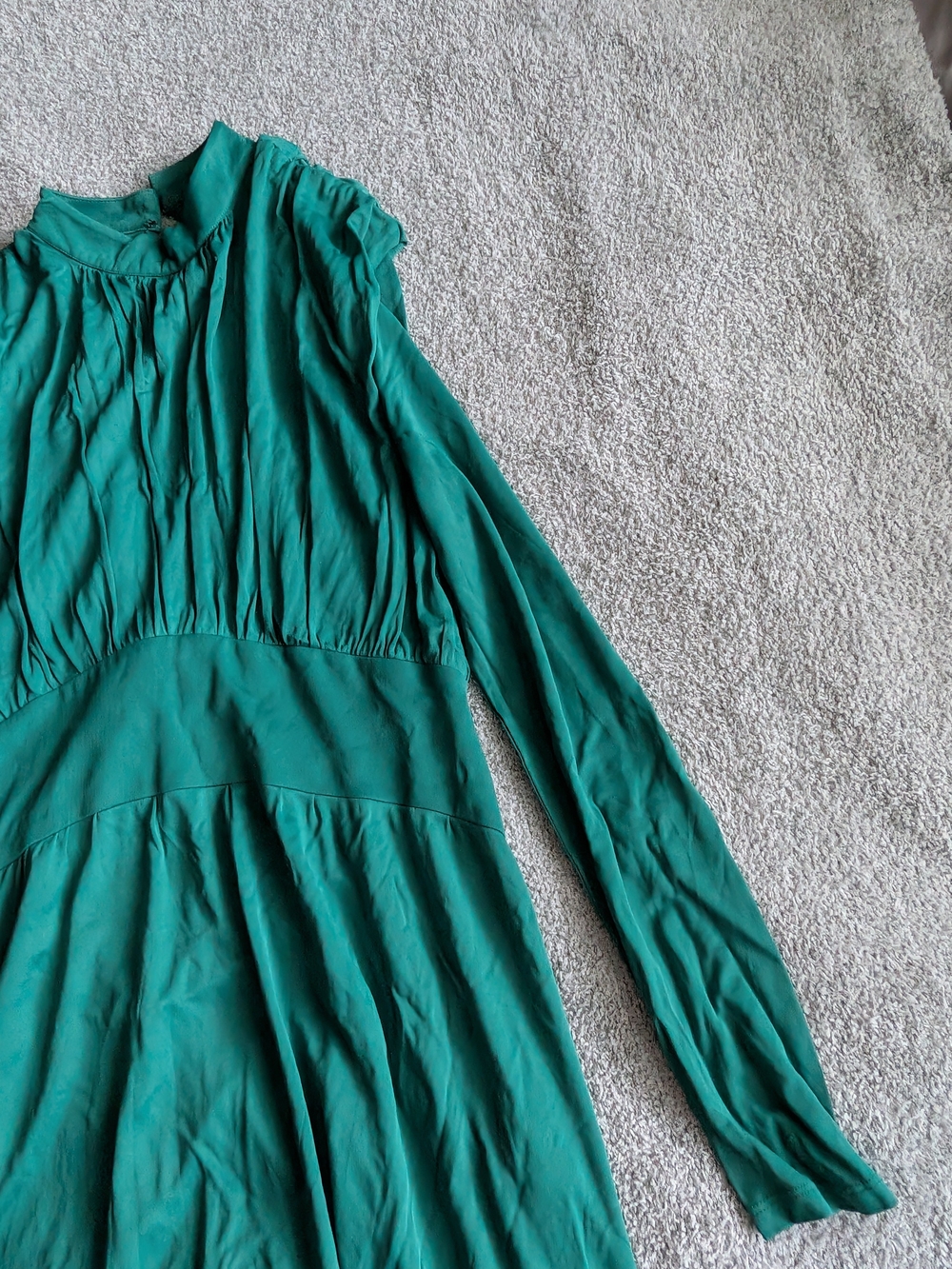 🌼B2G1🌼 FARM Rio Teal Long-Sleeve Maxi Dress - Picture 4 of 13